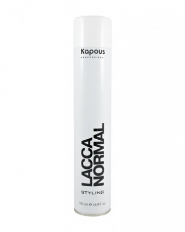 Лак аэрозольный для волос нормальной фиксации - Kapous Professional Lacca Normal 500 мл