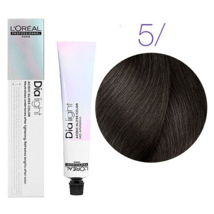 Краска для волос - L'Оreal Professionnel Dia Light 5 (Светлый шатен)
