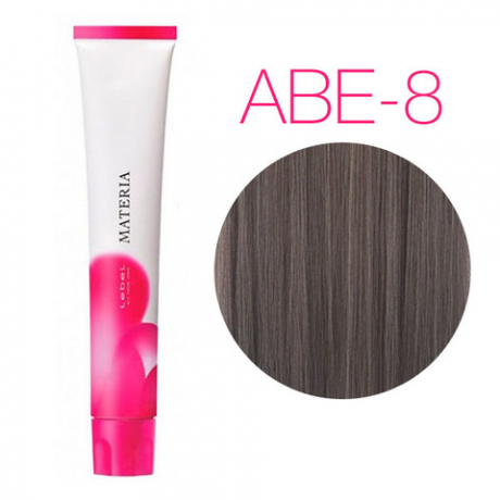 Перманентная краска для волос- Lebel Materia 3D ABe-8 (светлый блондин пепельно-бежевый) 