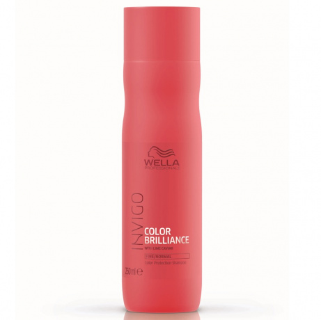 Шампунь для защиты цвета тонких и нормальных волос - Wella Professional Invigo Color Brilliance Color protection shampoo 