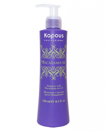 Шампунь с маслом ореха макадамии - Kapous Professional Macadamia Oil Shampoo 250 мл