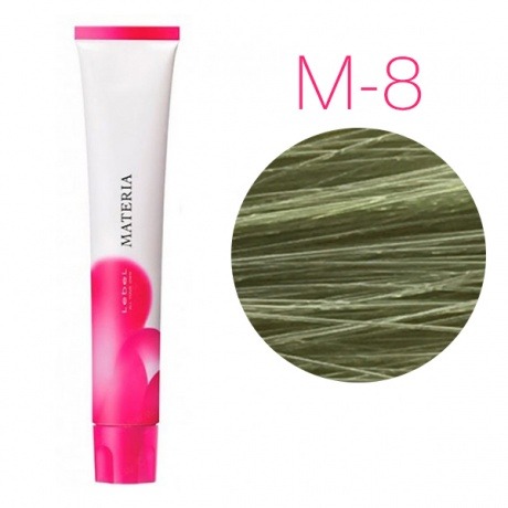 Lebel Materia 3D M-8 (светлый блондин матовый) - Перманентная низкоаммичная краска для волос
