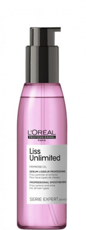 Термозащитное масло-сияние для разглаживания непослушных волос  - L'Оreal Professionnel Serie Expert Liss Unlimited Oil