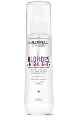 Спрей-сыворотка для осветленных и волос - Goldwell Dualsenses Blondes & Highlights Serum Spray 