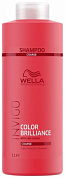 Шампунь для защиты цвета жестких волос - Wella Professional Invigo Color  Brilliance Color protection shampoo 