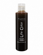 Оттеночный шампунь для волос «Life Color», коричневый - Kapous Professional Life Color Shampoo Brown 