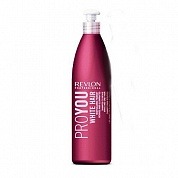 Шампунь для седых или обесцвеченных волос с легким желтоватым оттенком - Revlon ProYou White Hair Shampoo