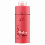 Бальзам-уход для защиты цвета жестких волос - Wella Professional Invigo Color Brilliance Vibrant Color Conditioner 