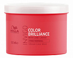 Маска-уход для защиты цвета тонких и нормальных волос - Wella Professional Invigo Color Brilliance Vibrant Color Mask 