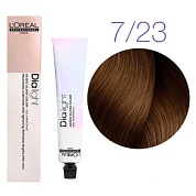 Краска для волос - L'Оreal Professionnel Dia Light 7.23 (Блондин перламутрово-золотистый) 