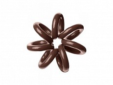 Резинка для создания причесок коричневая Invisibobble NANO Pretzel Brown
