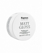 Моделирующая паста для волос сильной фиксации - Kapous Professional Matt Gloss 