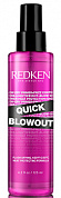 Двухфазный термозащитный спрей, сокращающий время сушки волос - Redken Quick Blowout