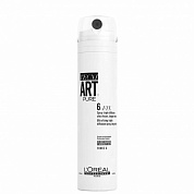 Фиксирующий спрей. Фиксация 6/6 - L'Оreal Professionnel Tecni Art Pure 6-Fix  Spray