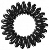 Резинка для волос черная Invisibobble hair ring black