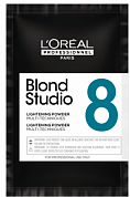 Осветляющая пудра для мульти техник, до 8 уровней осветления -L'Оreal Professionnel Blond Studio Lightening Powder Multi-Techniques