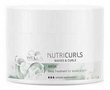 Интенсивная питающая маска для волнистых и вьющихся - Wella Professionals NutriCurls Deep treatment for curls & waves