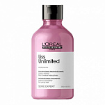 Разглаживающий шампунь для сухих и непослушных волос - L'Оreal Professionnel Serie Expert Liss Unlimited Shampoo  
