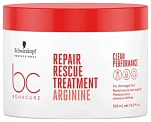 Восстанавливающая маска для поврежденных волос -Schwarzkopf Professional Bonacure Clean Performance Repair Rescue 