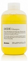 Шампунь для деликатного очищения волос  - Davines Dede Delicate Ritual Shampoo 