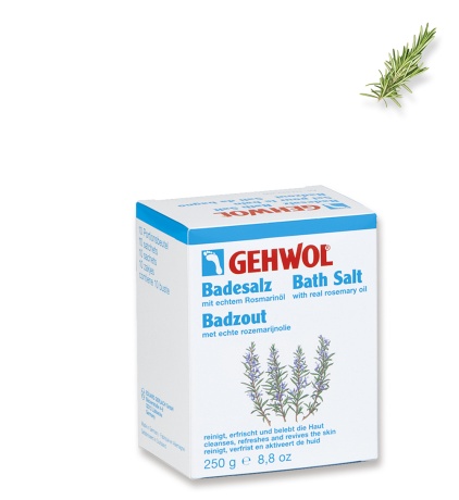 Соль для ванны с маслом розмарина  - Gehwol Badensalz Bath Salt