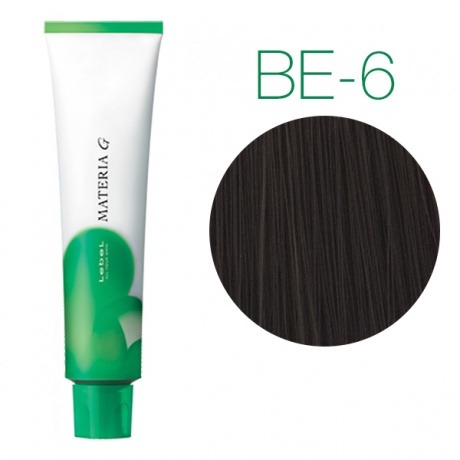 Lebel Materia Grey Be-6 (тёмный блондин бежевый) - Перманентная краска для седых волос 