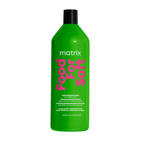 Шампунь для сухих волос с маслом авокадо и гиалуроновой кислотой - Matrix Food For Soft Hydrating Shampoo
