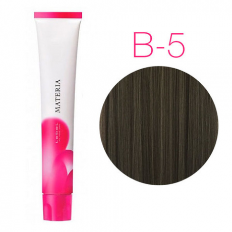 Перманентная краска для волос- Lebel Materia 3D B-5 (светлый шатен коричневый)