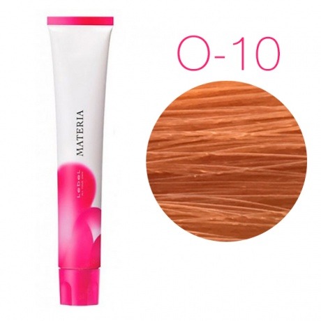 Lebel Materia 3D O-10 (яркий блондин оранжевый) - Перманентная низкоаммичная краска для волос