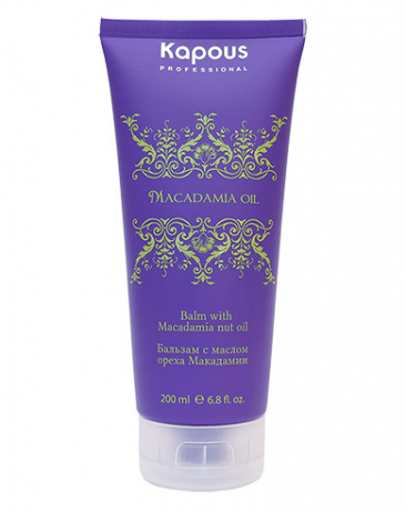 Бальзам с маслом ореха макадамии - Kapous Professional Macadamia Oil Balm 200 мл