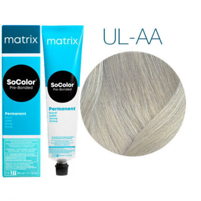 Краска для волос Ультра Блонд Глубокий Пепельный  - SoColor beauty UL-AA 