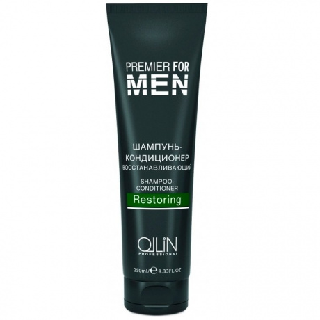 Шампунь-кондиционер восстанавливающий - Ollin Professional Premier For Men Restoring Shampoo-Conditioner