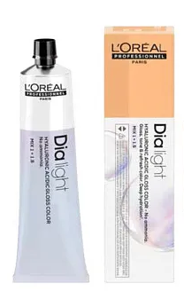Краска-блеск для волос - L'Оreal Professionnel Dia Light 7.43 (Блондин медно-золотистый) 
