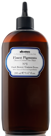 Краска для волос «Прямой пигмент» (Темно-коричневый) - Davines Finest Pigments №3 Dark Brown