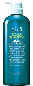 Шампунь для волос Мятная свежесть - Lebel Theo Scalp Shampoo Ice Mint  