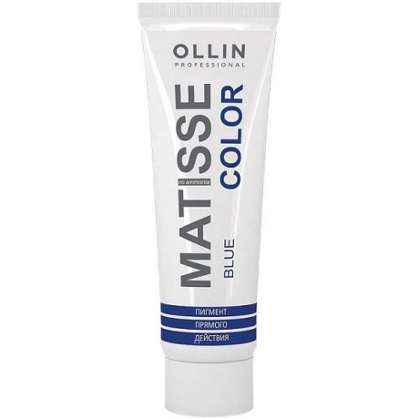 Пигмент прямого действия, Синий - Ollin Professional Matisse Color Blue