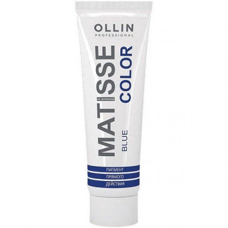 Пигмент прямого действия, Синий - Ollin Professional Matisse Color Blue