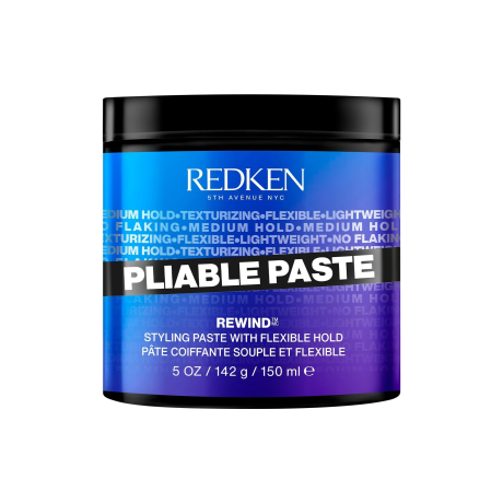 Текстурирующая паста для волос средней фиксации - Redken Pliable Paste REWIND