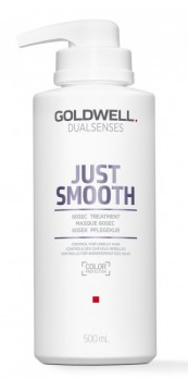 Маска интенсивная для разглаживания непослушных волос - Goldwell Dualsenses Just Smooth 60sec Treatment  