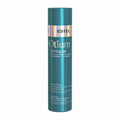 Шампунь для жирной кожи головы и сухих волос - Estel Otium Unique Shampoo