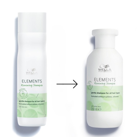 Обновляющий шампунь - Wella Professionals Elements Renewing Shampoo  