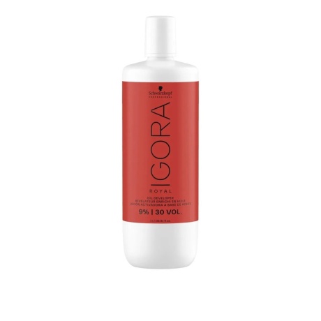 Лосьон-окислитель на масляной основе 9% - Schwarzkopf Professional Igora Royal Developer 9% (30 Vol.) 