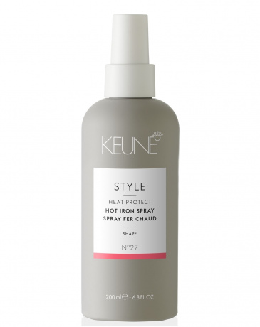 Термозащитный cпрей для укладки утюжками - Keune Style HOT IRON SPRAY № 27