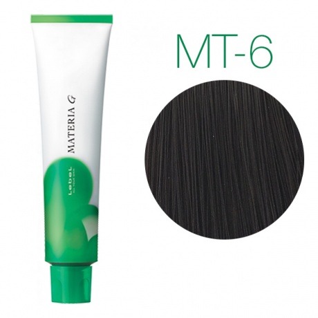 Lebel Materia Grey MT-6 (тёмный блондин металлик) - Перманентная краска для седых волос 