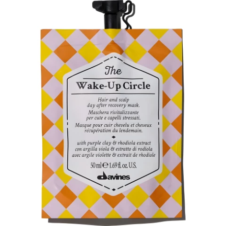 Маска-анти-стресс для волос и кожи головы  - Davines The Wake-Up Circle Mask  
