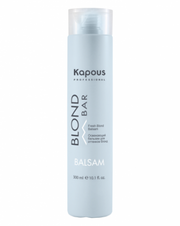 Освежающий бальзам для волос оттенков блонд - Kapous Professional Blond Bar Refresh Balsam 300 мл