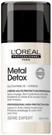 Несмываемый крем с высокой степенью защиты - L’Oreal Professionnel Metal Detox Creme
