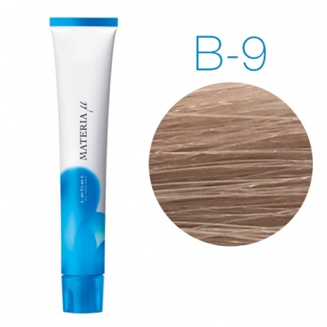 Lebel Materia Lifer B-9 (очень светлый блондин коричневый) -Тонирующая краска для волос 