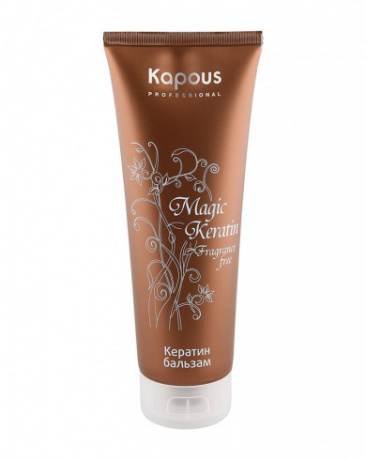 Кератин бальзам - Kapous Fragrance Free Magic Keratin Balm 250 мл