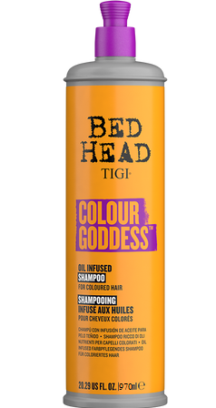 Шампунь для окрашенных волос- TIGI Bed Head Colour Goddess Oil Infused Shampoo 